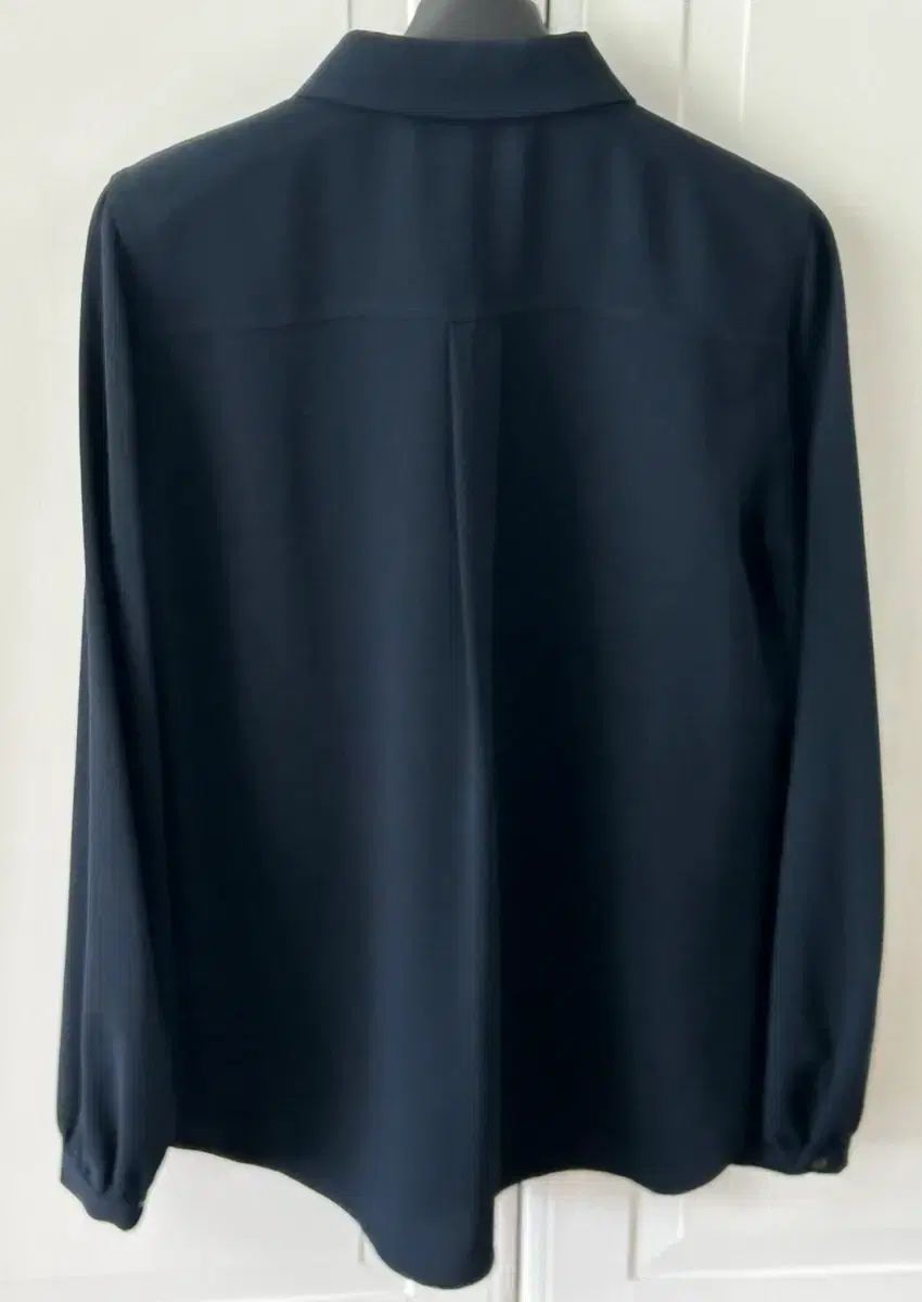  レニボン ネイビー フリル ブラウス サイズ 55 長袖 シャツ ブラウス