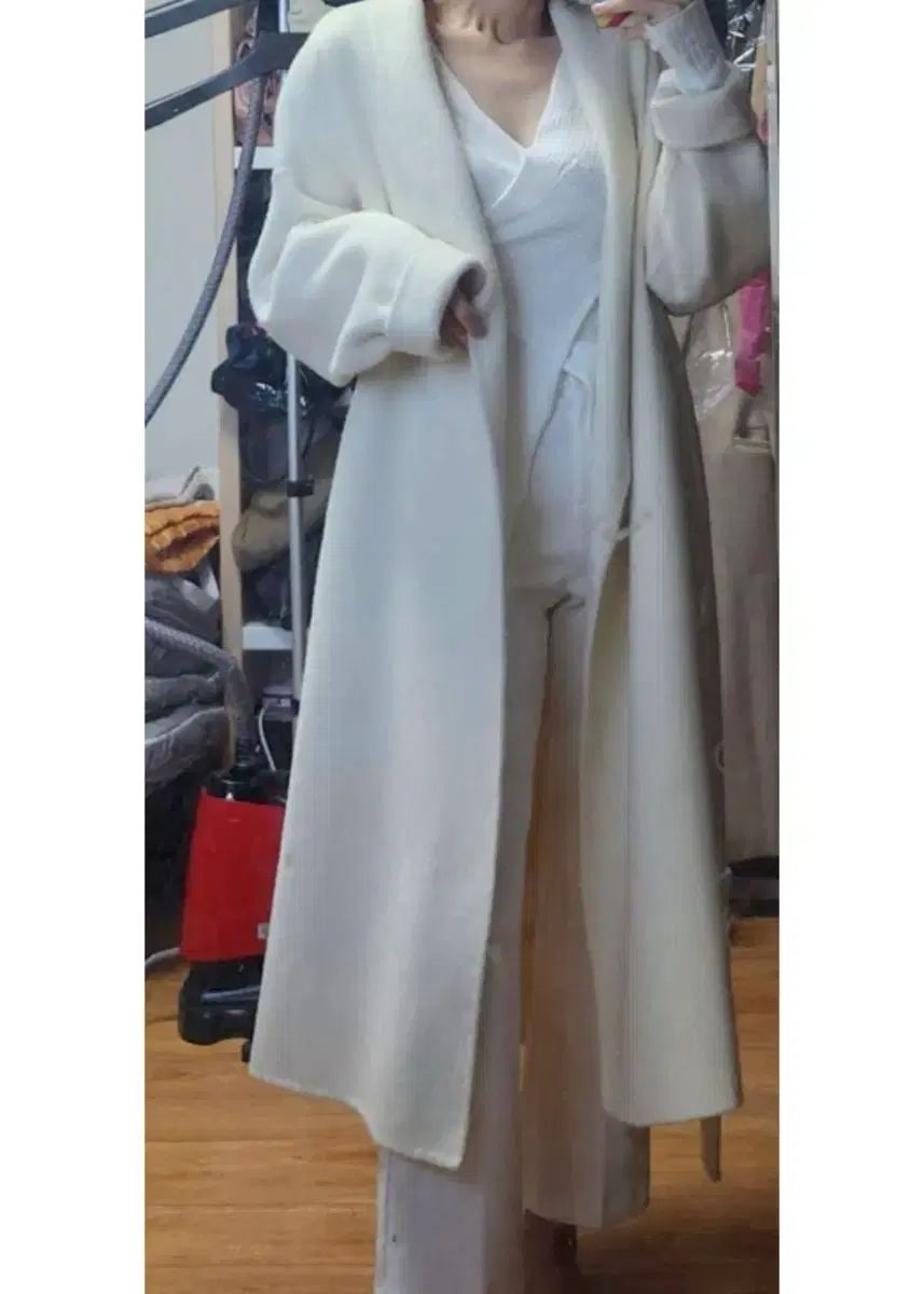 ローブ ショール ハンドメイド コート