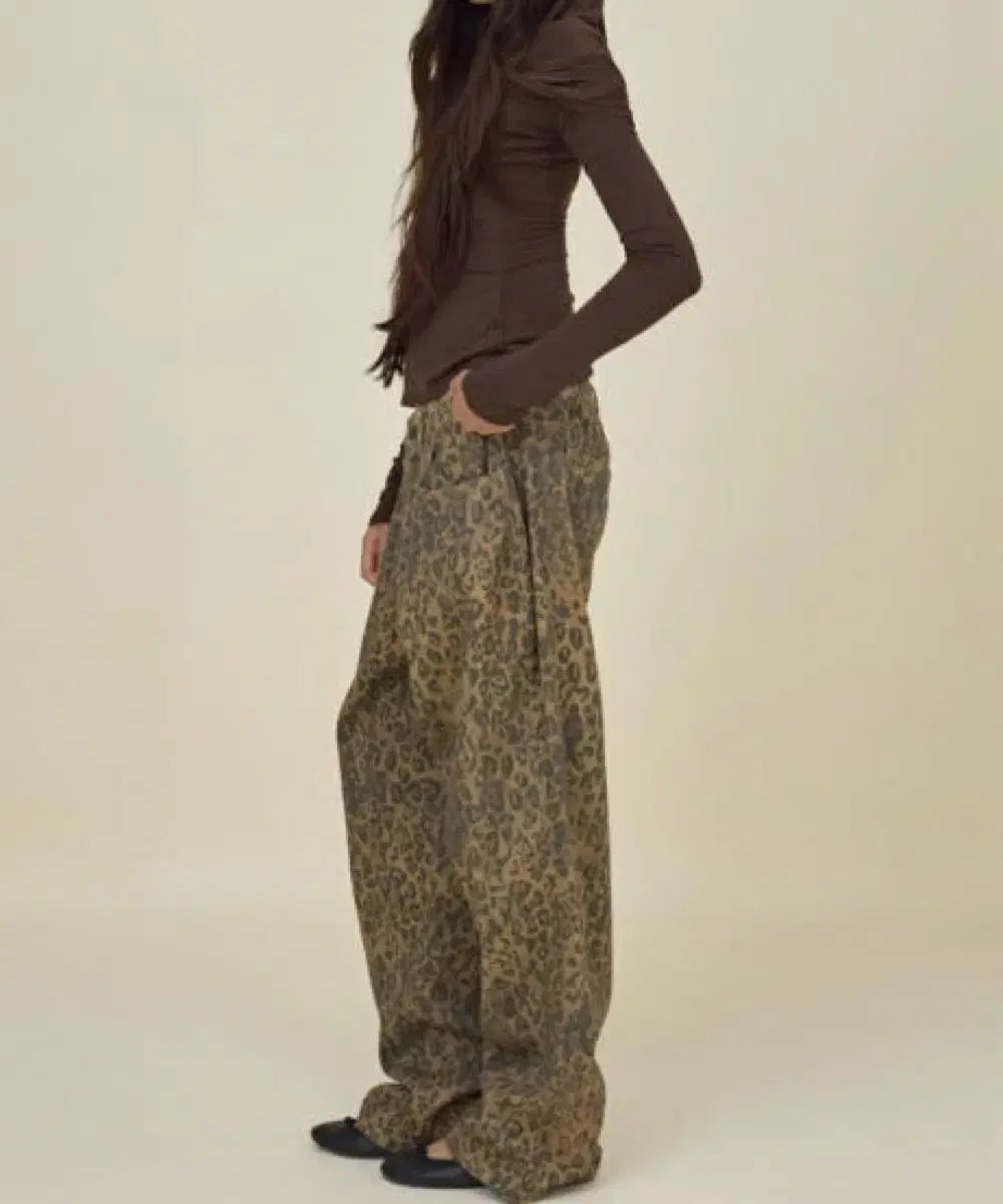 グロウニー ジャングル フィーバー パンツ ヒョウ柄 M