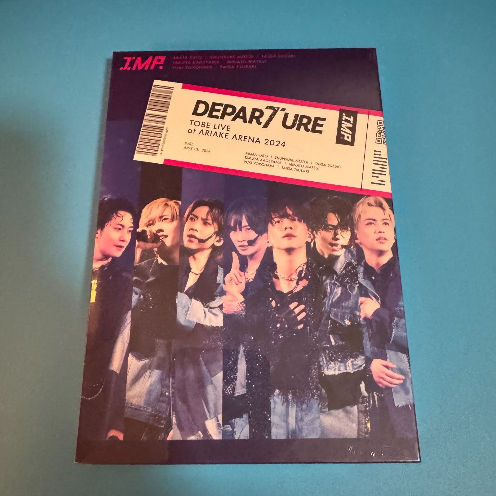 IMP. TOBE LIVE DEPARTURE初回生産限定盤Blu-ray 新品、未使用 IMP. TOBE LIVE DEPARTURE 初回生産限定盤 Blu-ray【通常