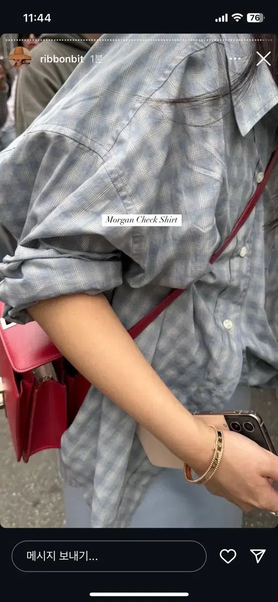 シャツ ribbonbitmorgan