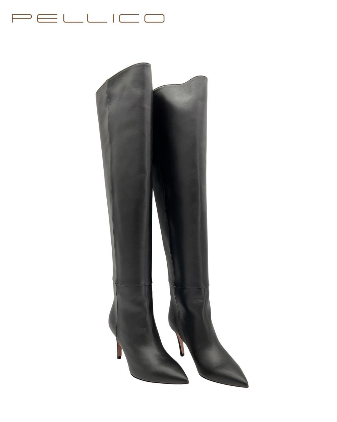 PELLICO ペリーコ 9728 BOND 80 TB ニーハイロングブーツ 35.5 NERO ブラック げ交渉