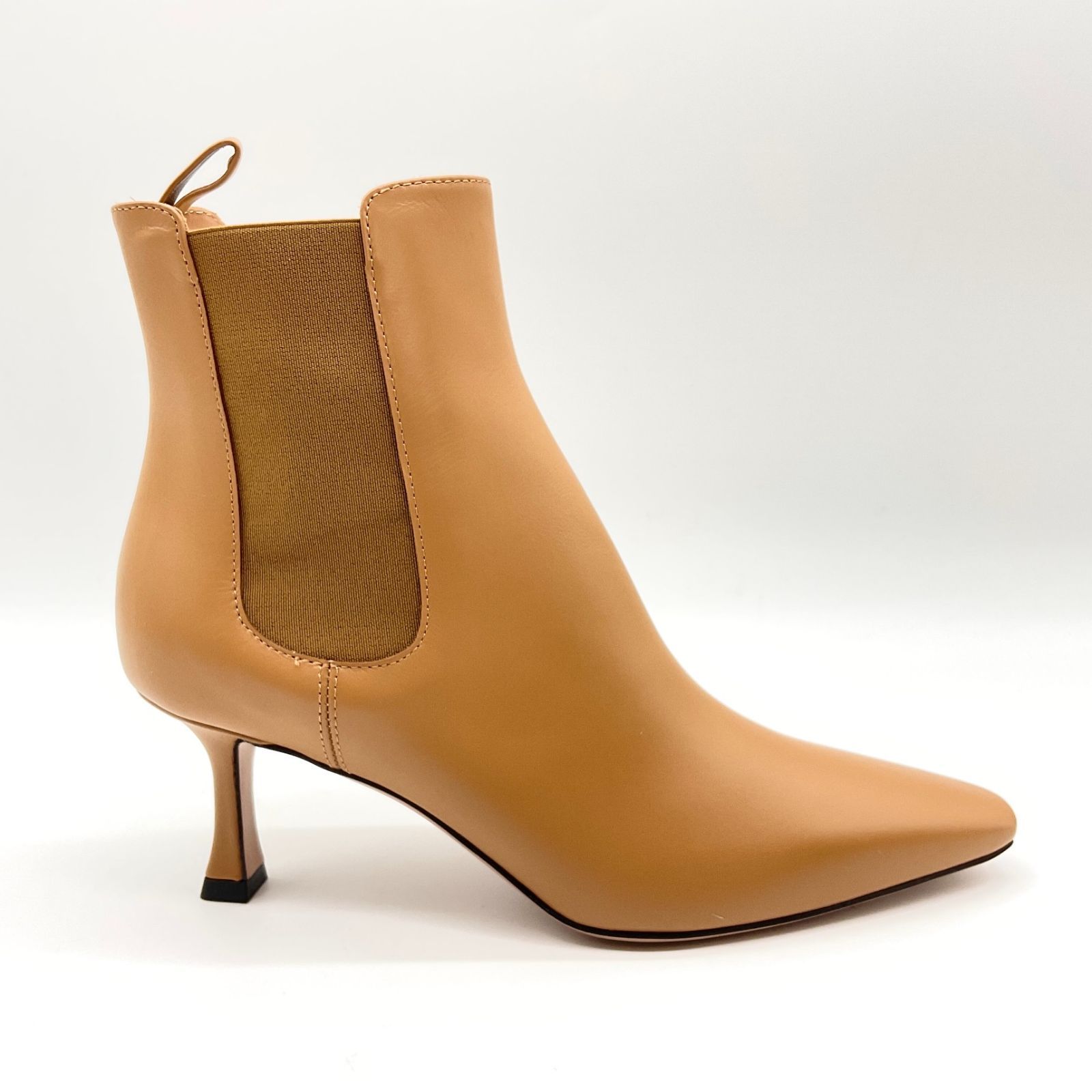  PELLICO ペリーコ 7607 VENERE 65 TR サイドゴアヒールブーツ 36.5 LEGNO ブラウン げ交渉 サイドゴアブーツ ブーツ