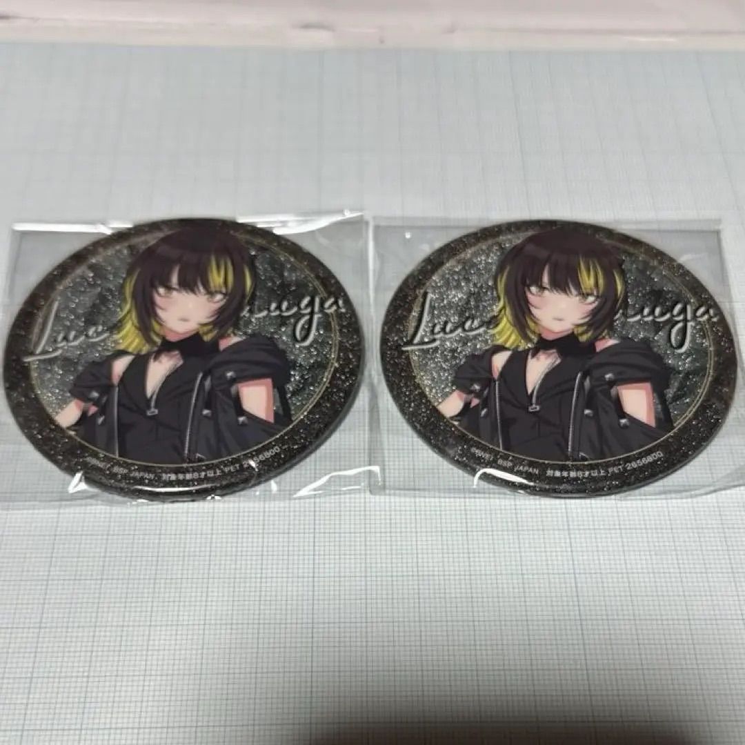 アイドルマスターシャイニーカラーズ 斑鳩ルカ 缶バッジ 2個セット