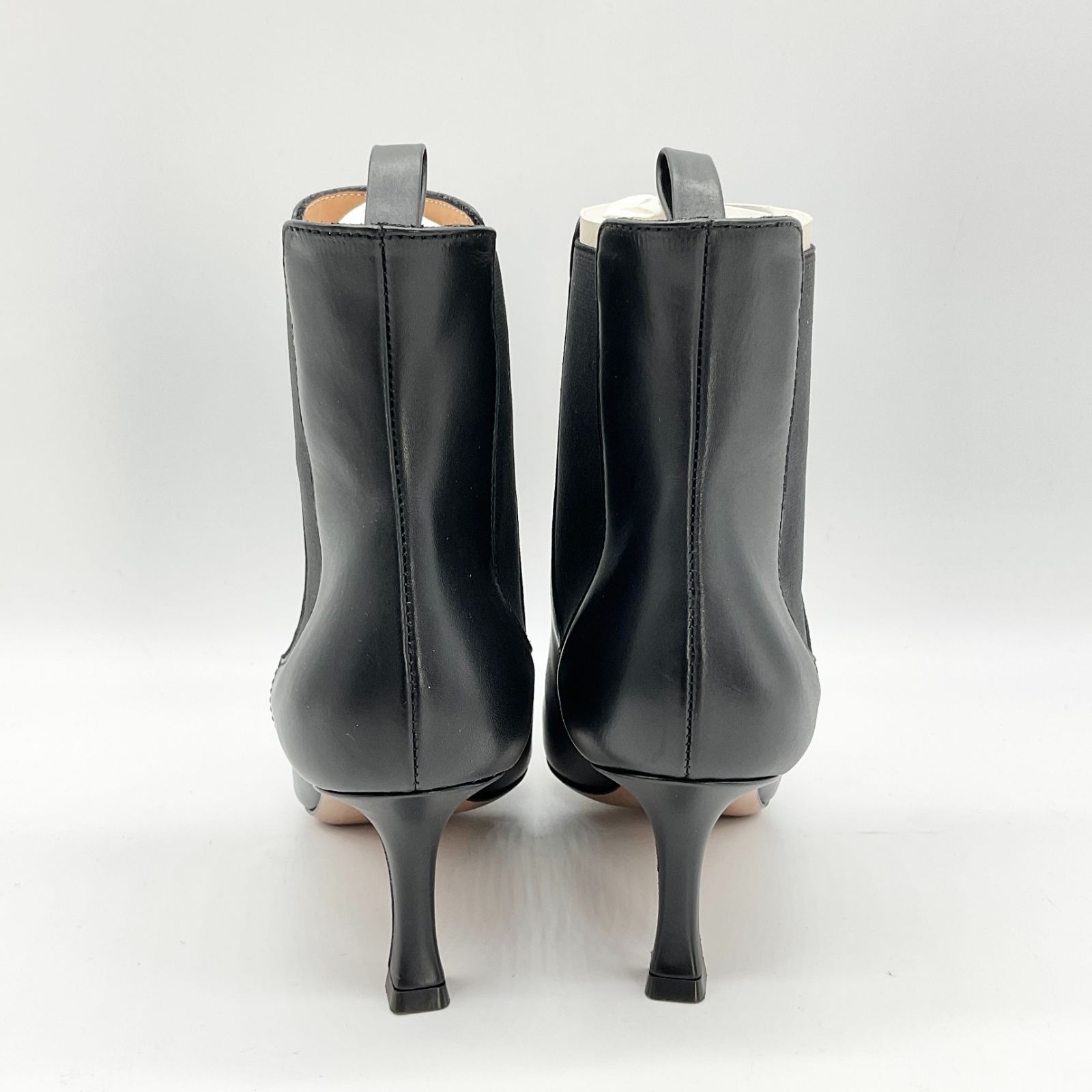  PELLICO ペリーコ 7607 VENERE 65 TR サイドゴアヒールブーツ 35 NERO ブラック げ交渉 サイドゴアブーツ ブーツ