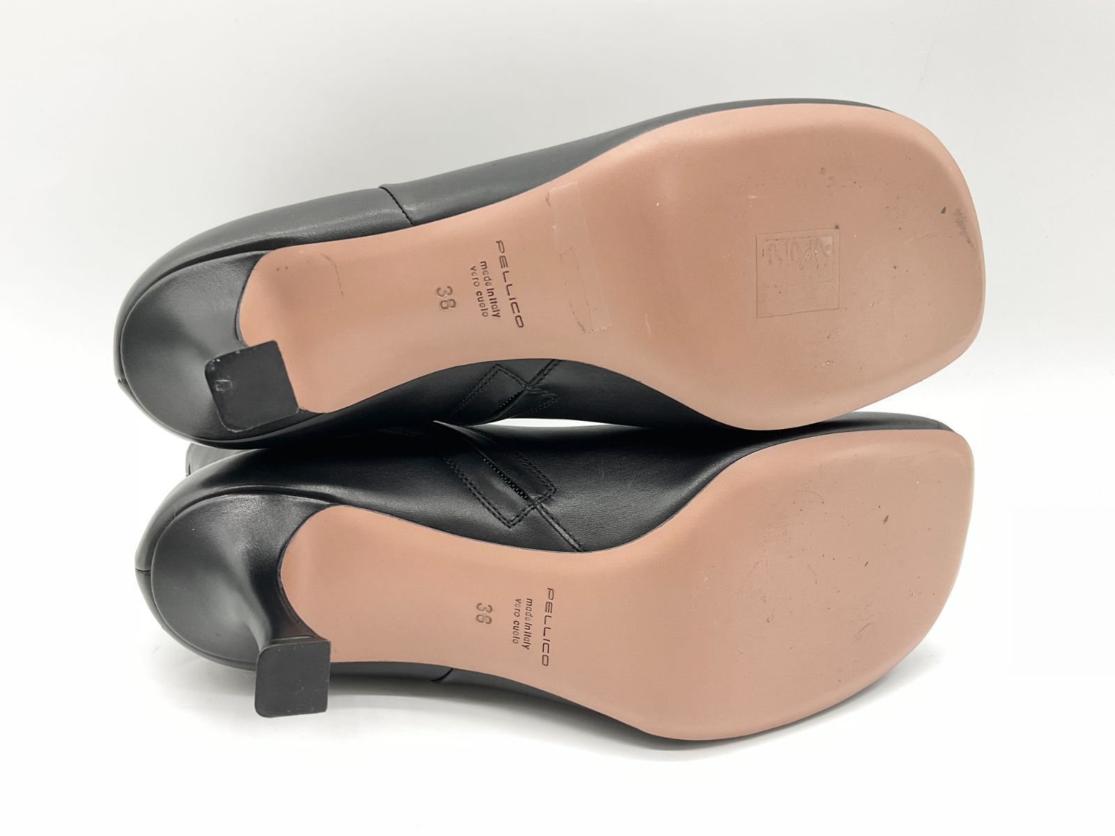 未使用 PELLICO ペリーコ 7351 MILENA 80 TR サイドジップレザーヒール