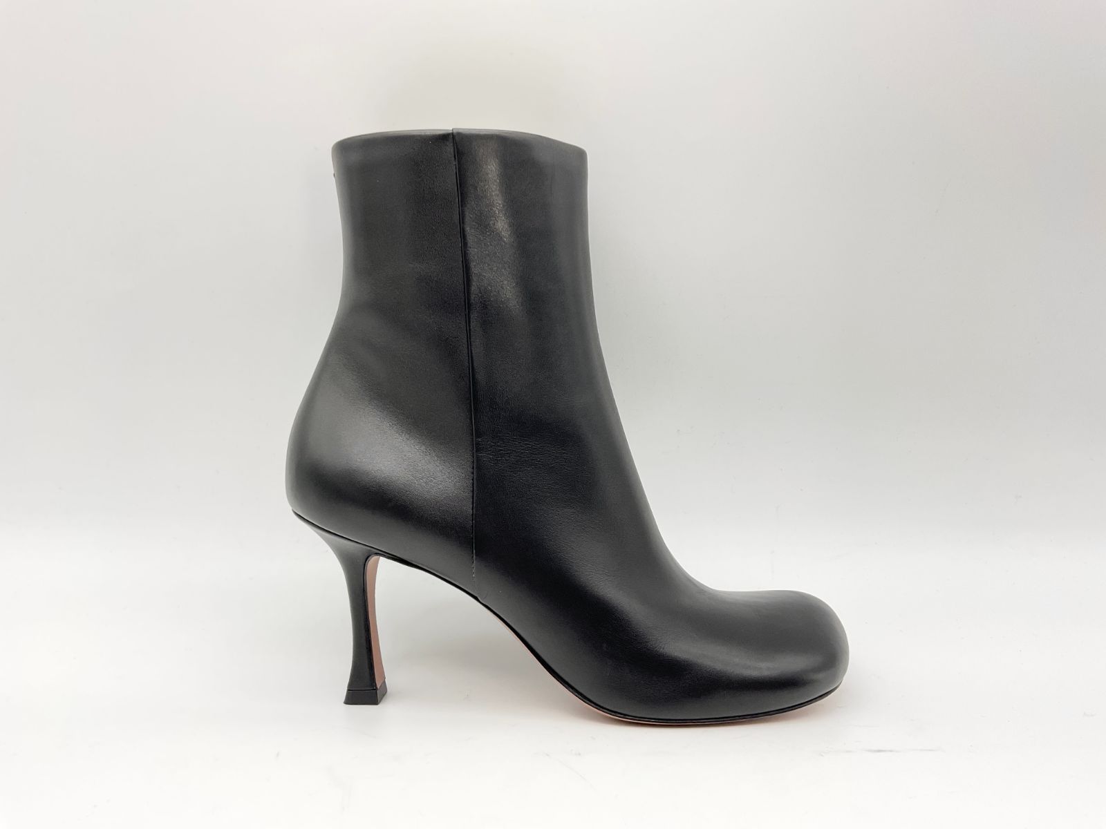  PELLICO ペリーコ 7351 MILENA 80 TR サイドジップレザーヒールブーツ 36 NERO ブラック げ交渉 ブーティ ブーツ