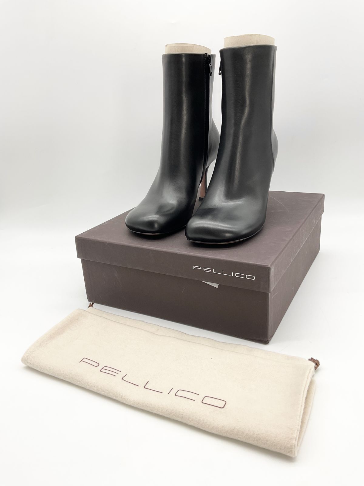 未使用 PELLICO ペリーコ 7351 MILENA 80 TR セミスクエアトゥ