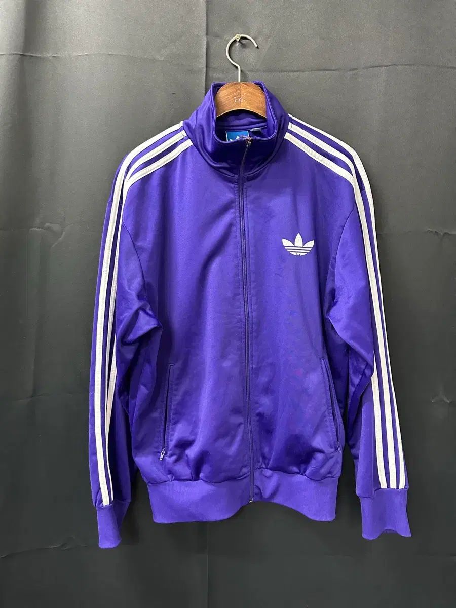 アディダス トラックジャージ PURPLE パープル ジャージ トップス 2 XL 110