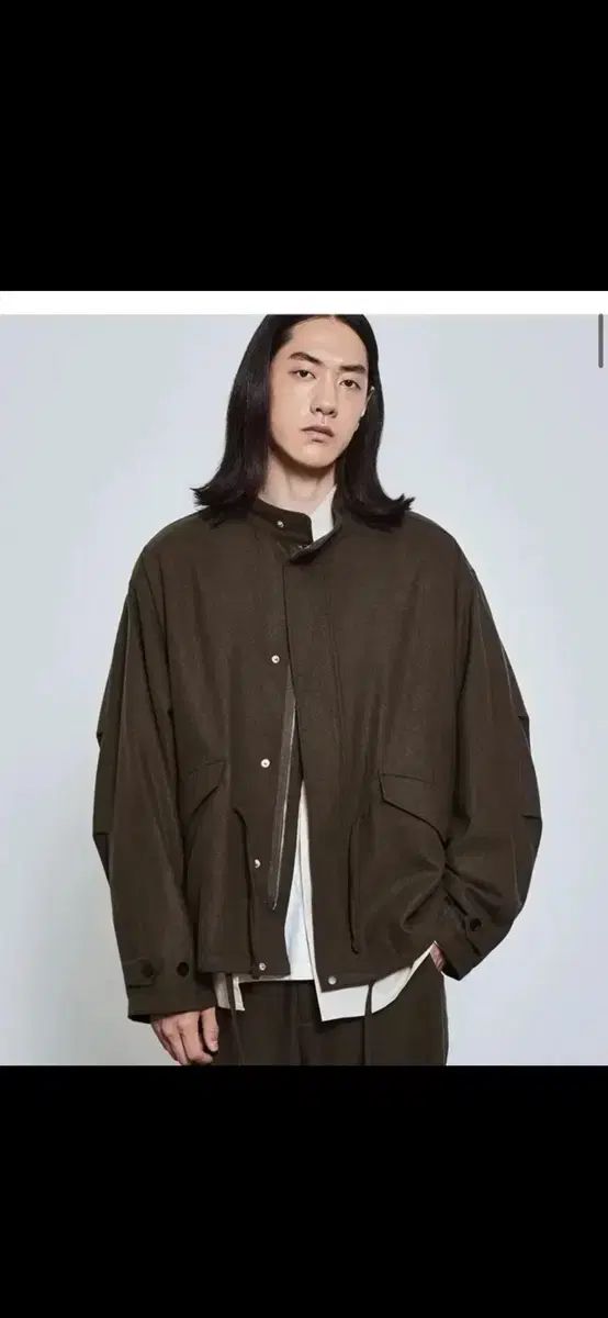 ブラウン マウンテンパーカー ロード オブ ヒーローズ ジョーン グレー XL