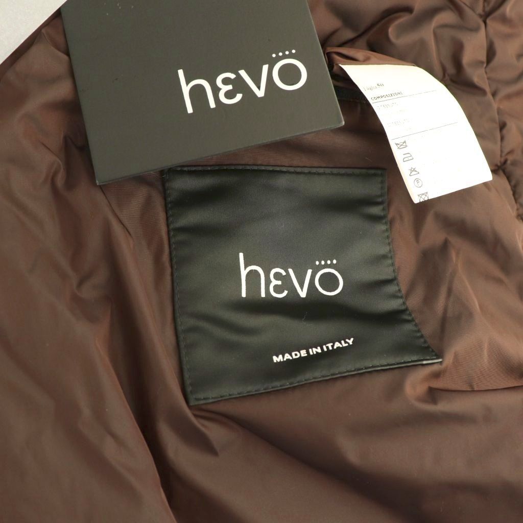 イーヴォ Hevo ANTONELLI ジャケット 中綿 ステンカラー チェック 50