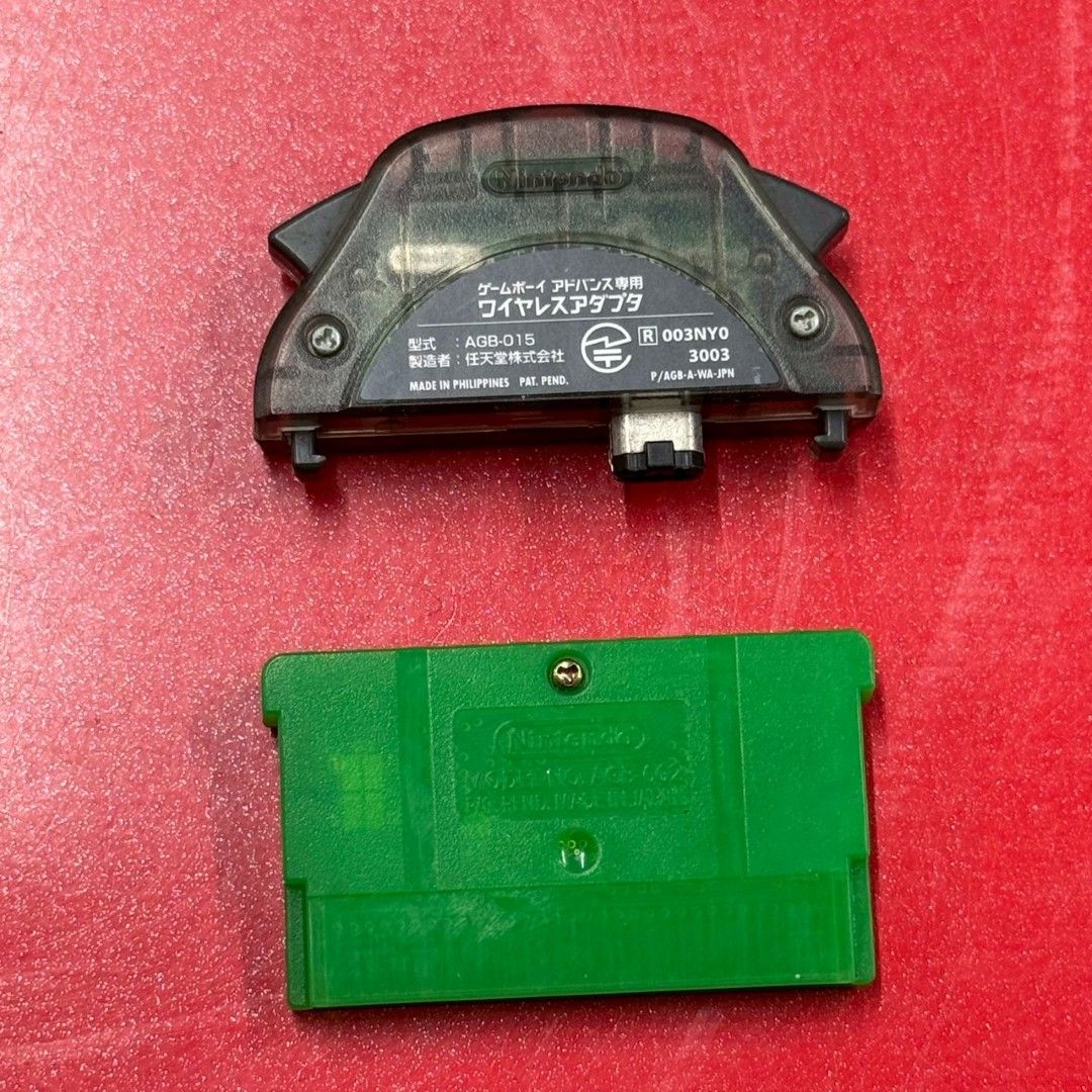 □ポケットモンスター リーフグリーン ワイヤレスアダプタ同梱 GBA