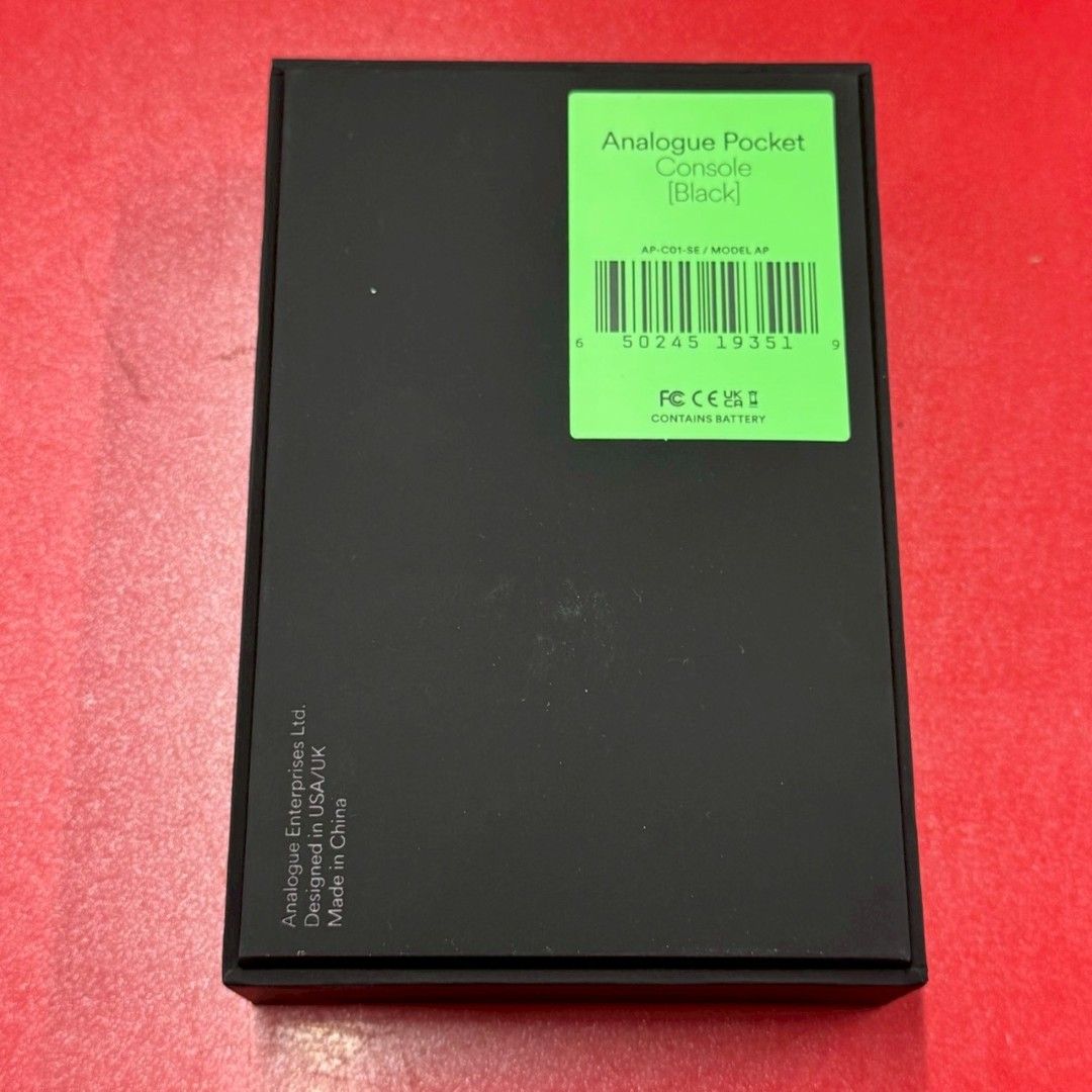 Analogue Pocket Black GBAハード き 動作可