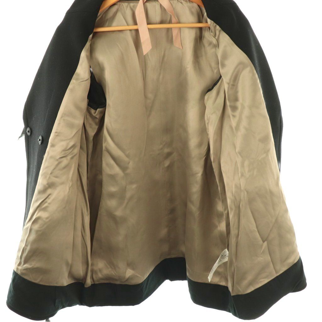 ヌメロヴェントゥーノ N°21 コート チェスターコート シルク混 リボン