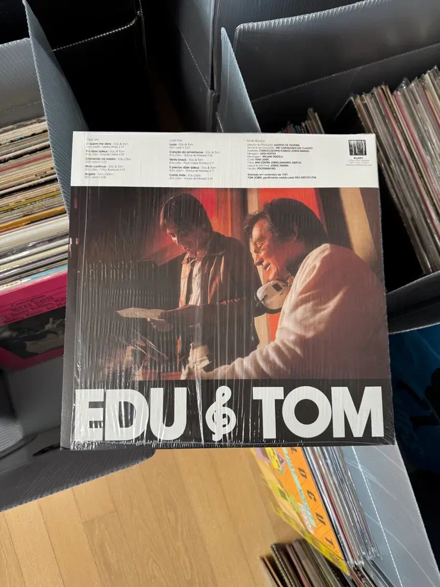 ジャズ ボサノバ クラス Edu Lobo E Tom Jobim LP