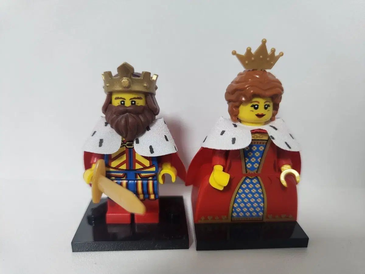 LEGOブロック 王 王妃 フィギュア