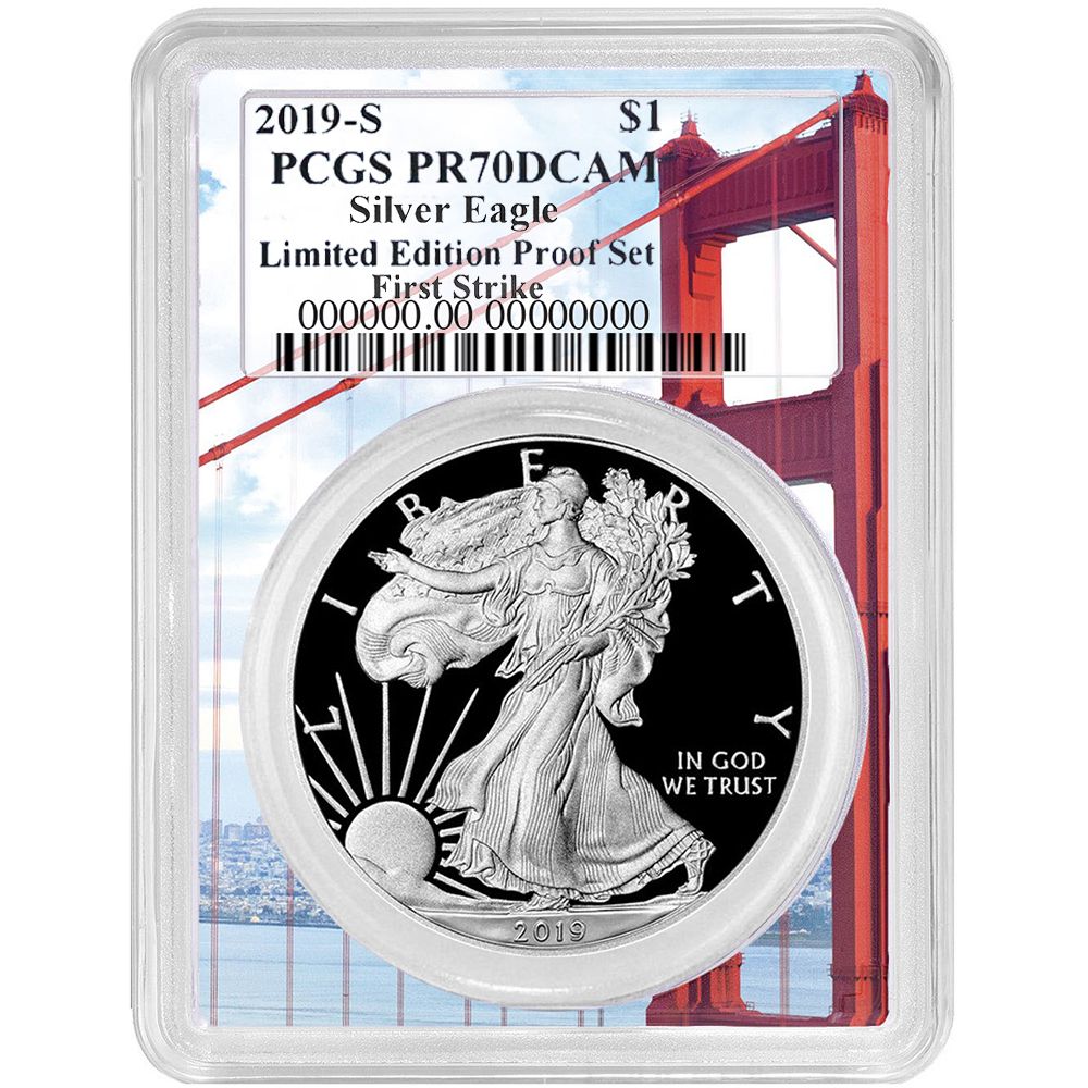 2019-S Limited Edition Proof Set 1 American Silver Eagle PCGS FS