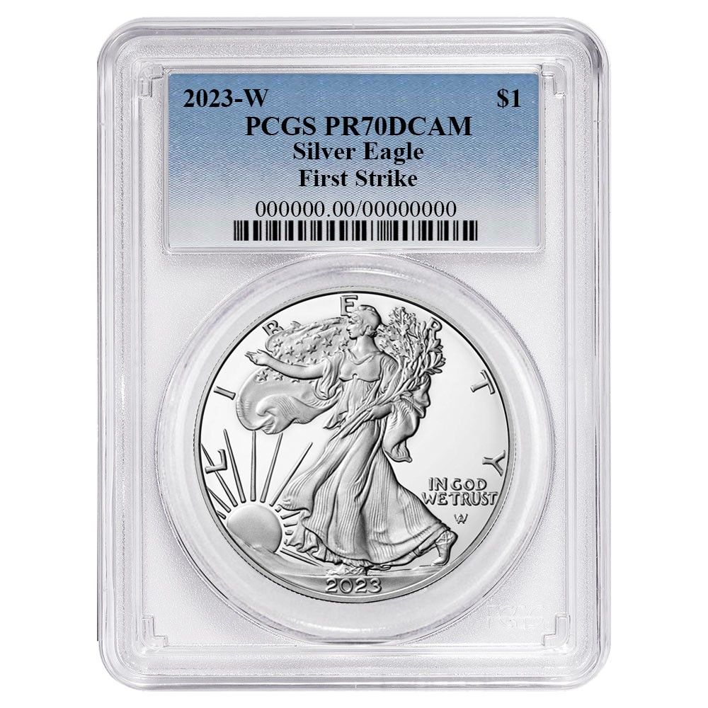 2025-W Proof 1 American Silver Eagle PCGS FS Blue Label