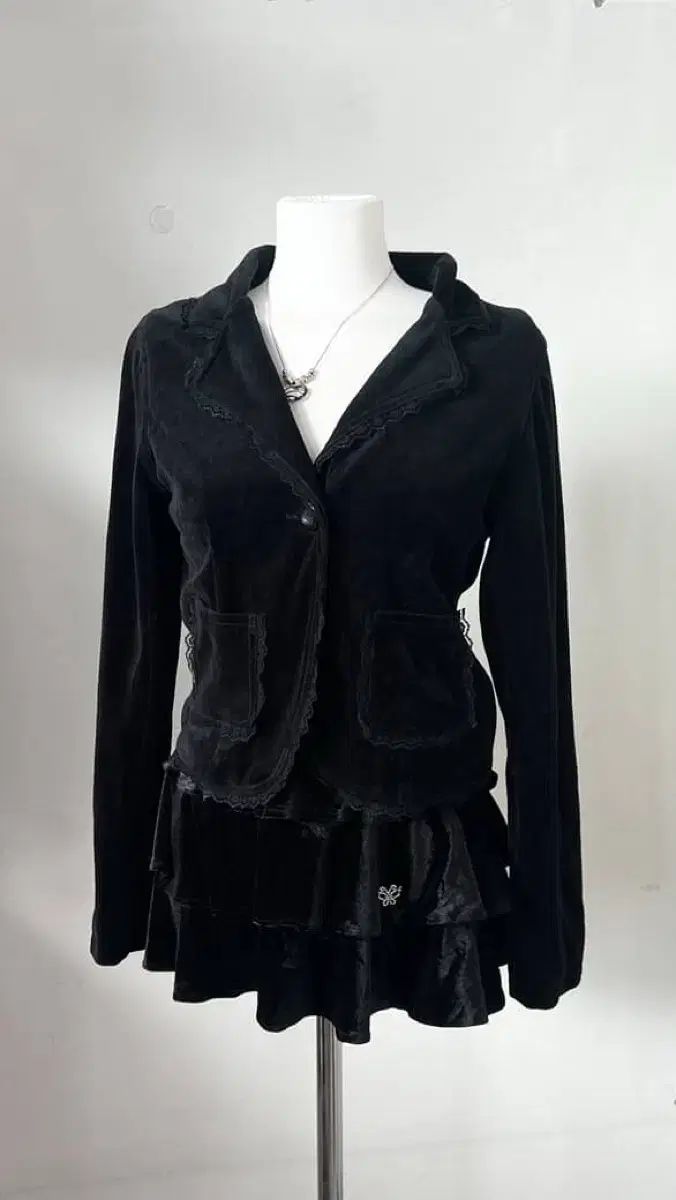 オウォル ヴィンテージ ツアーベルベット ジャケット アウター