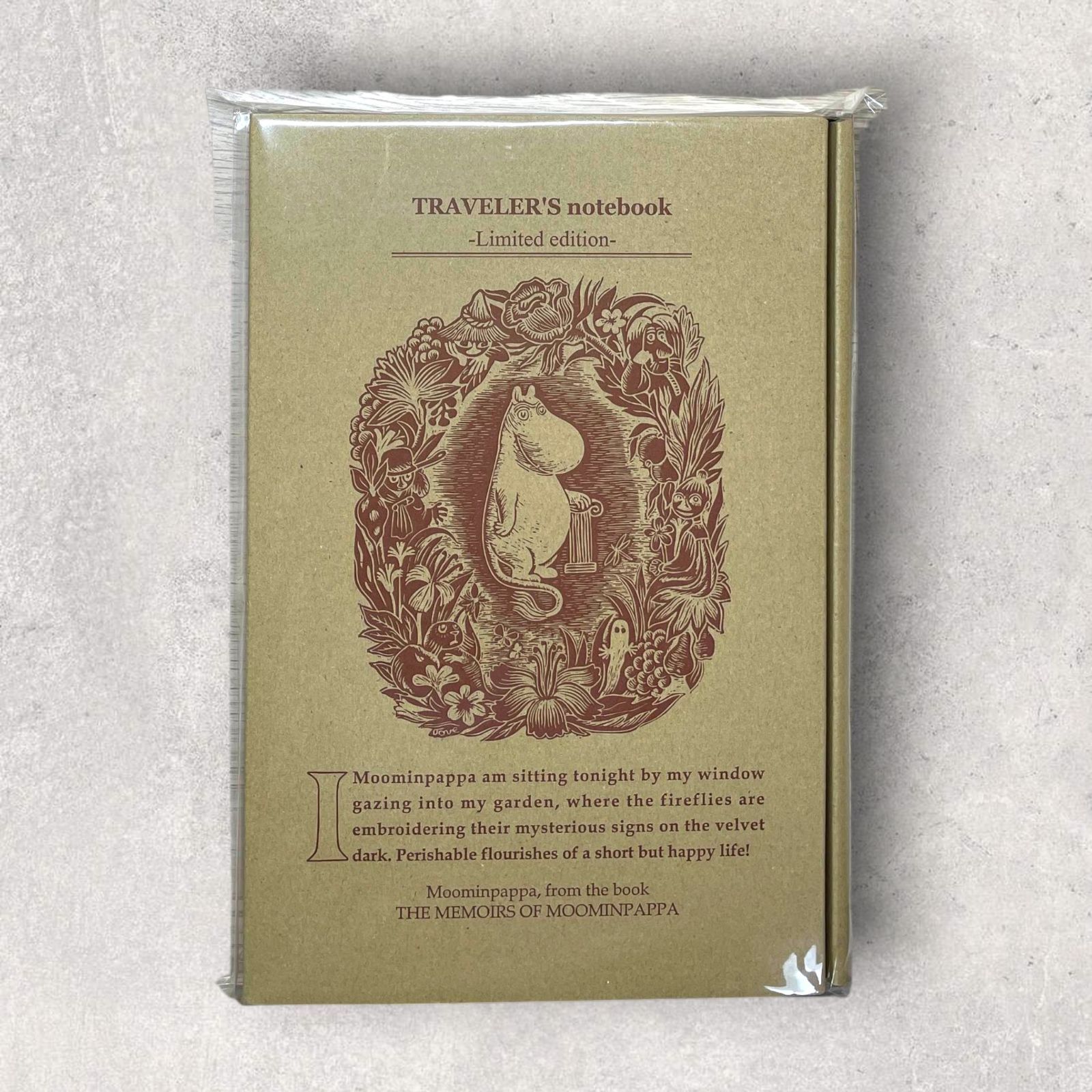 TRAVELER S COMPANY トラベラーズノートセット ムーミンパパの思い出