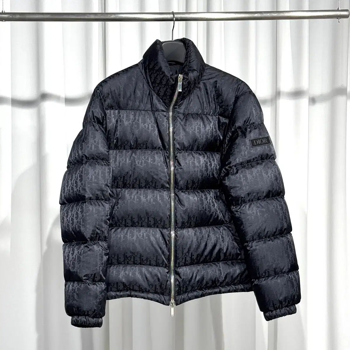 48サイズ 24FW ディオール オブリーク テクニカル ジャカード ダウン