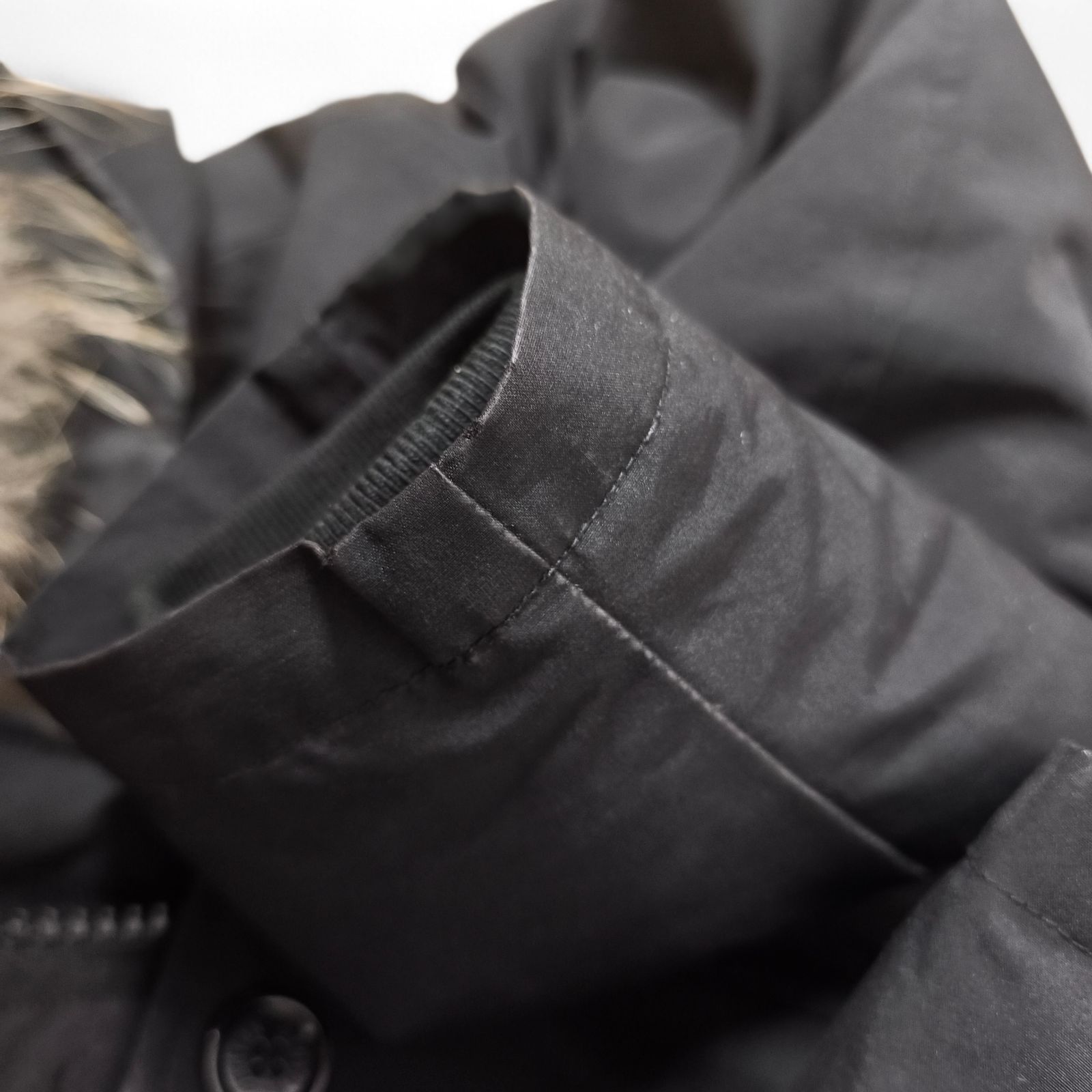 DANTON ダントン タッサーダウンジャケット ファー付ダウンジャケット 