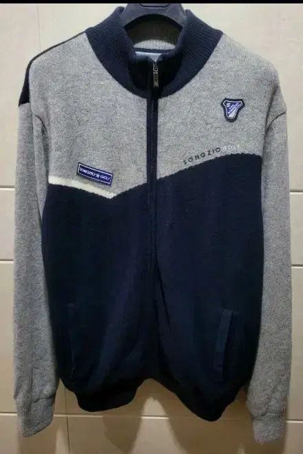 SONGZIO HOMME ソンジオ オム 防風ニットジップアップ 105