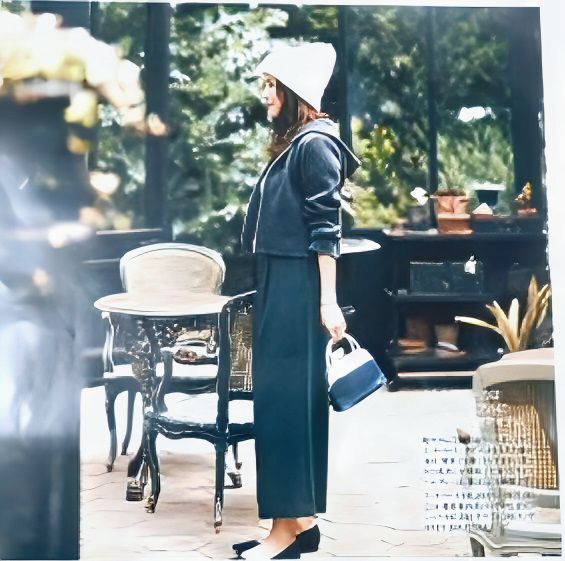 極美品FOXEY/フォクシーブティック Sea Breeze Parka 37167