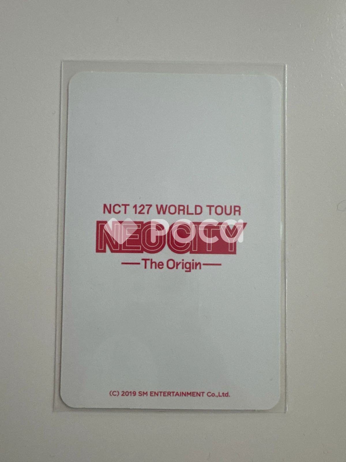 NCT ヘチャン NEO CITY - The Origin Photo Exhibition MINIATURE NEO