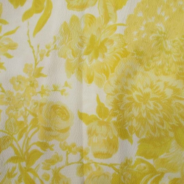 美品 ステラマッカートニー STELLA McCARTNEY 花柄 エンボス シルク