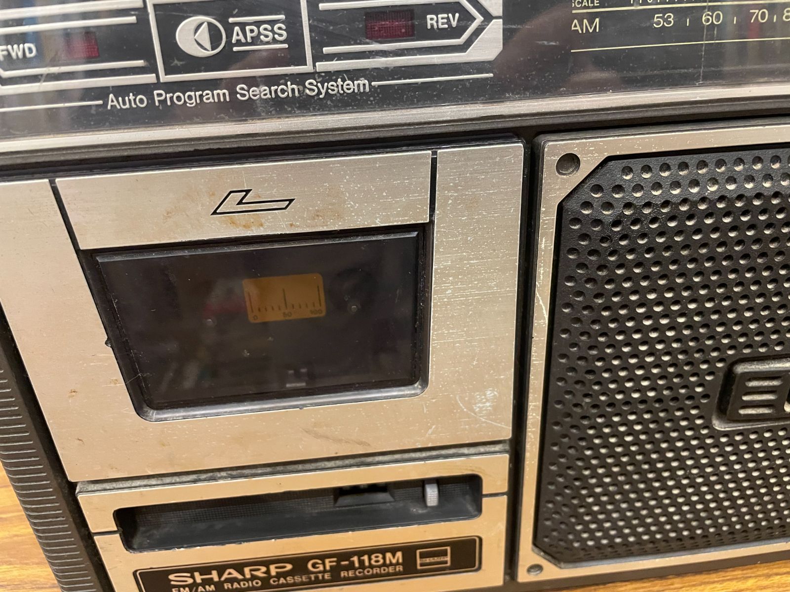 SHARP シャープ GF-382 ラジカセ ジャンク Yahoo!オークション -「gf 382」(オーディオ機器) の落札相場・落札価格