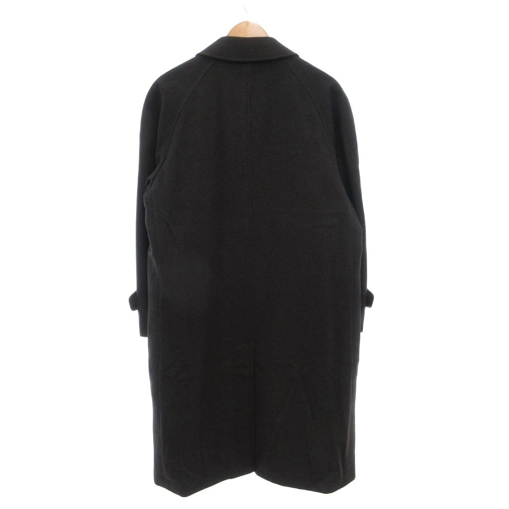 ウインドアーマーWind Armor天然カシミア100％使用ロングコート黒LL