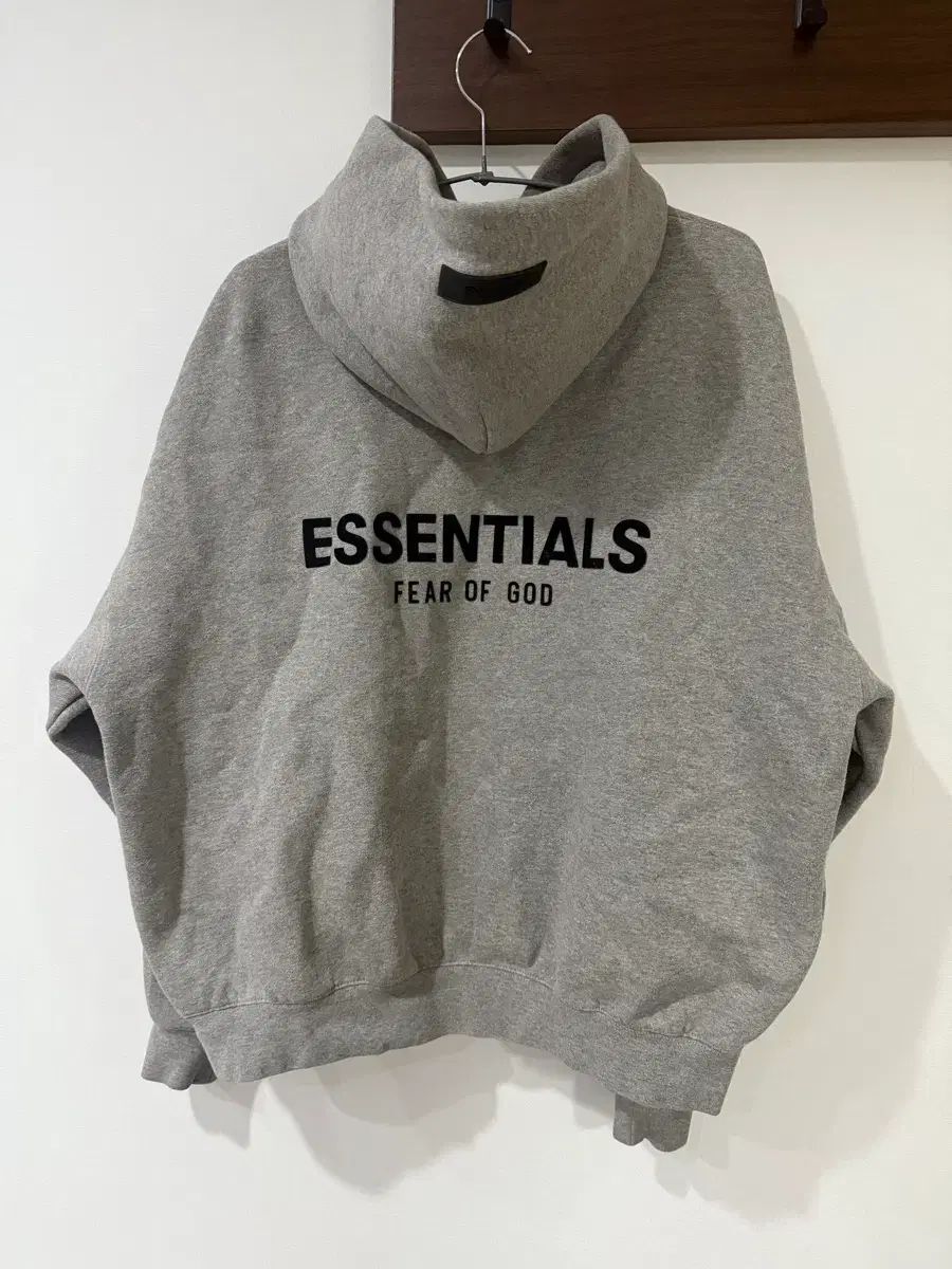 エッセンシャル フィアオブゴッド フーディー Tシャツ グレー M