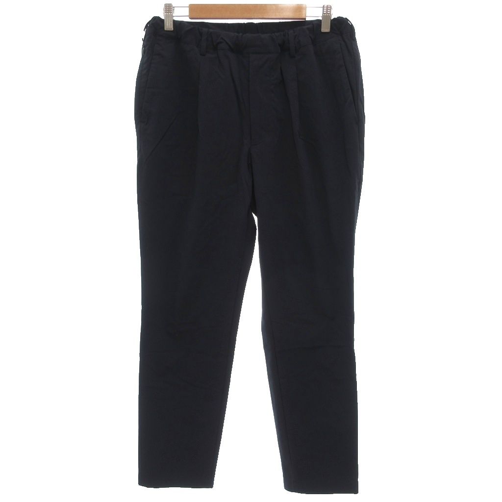 【爆買い，大人気】Bu0026Y ユナイテッドアローズ BEAUTYu0026YOUTH ビューティーu0026ユース 360°MASTER イージーパンツ テーパード L ストレッチ ナイロン ダークネイビー 1214-104-9317 /GV スラックス