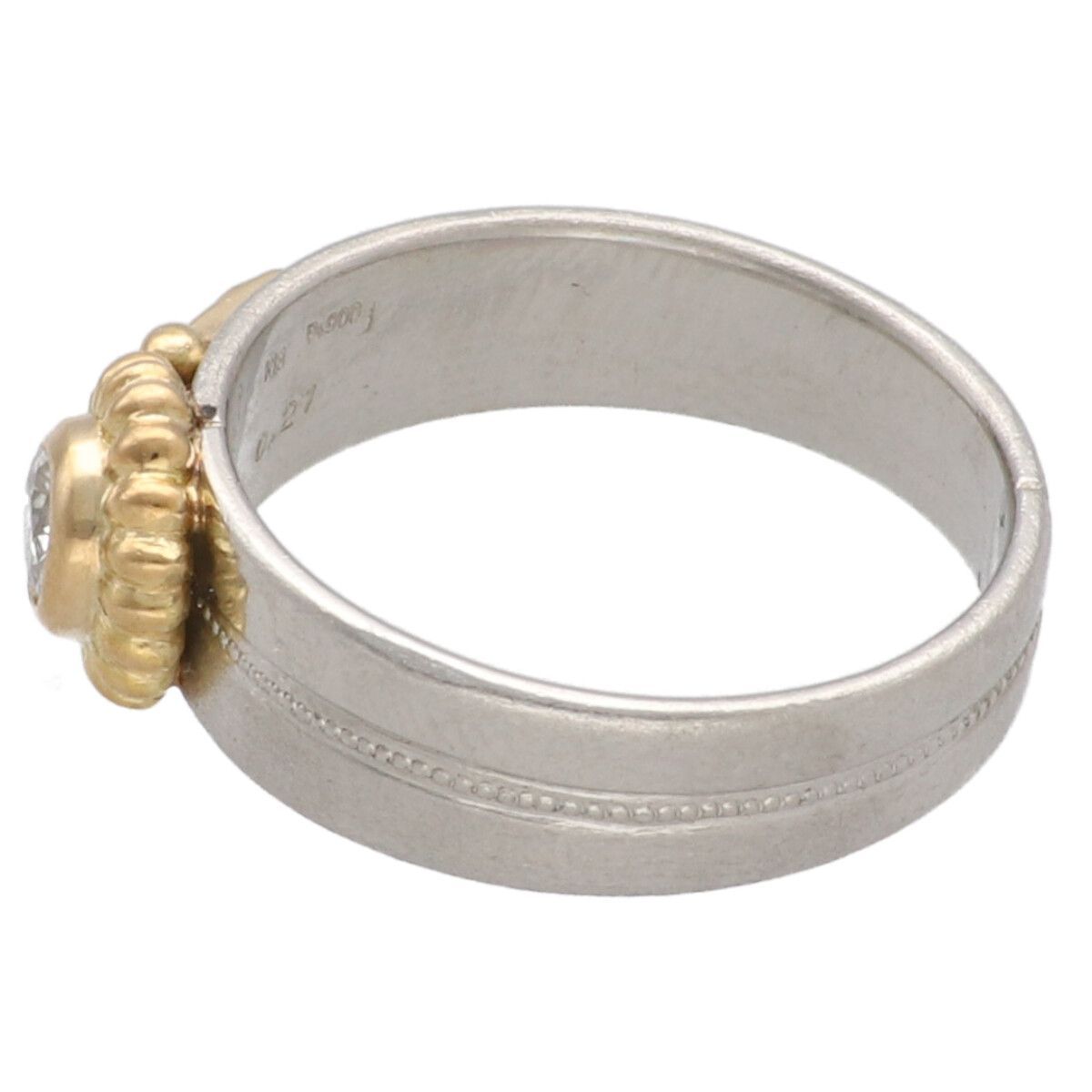  No brand ノーブランド 指輪 リング デザインリング D 0 21 ct K 18 Pt 900 16号 YM リング 指輪 アクセサリー