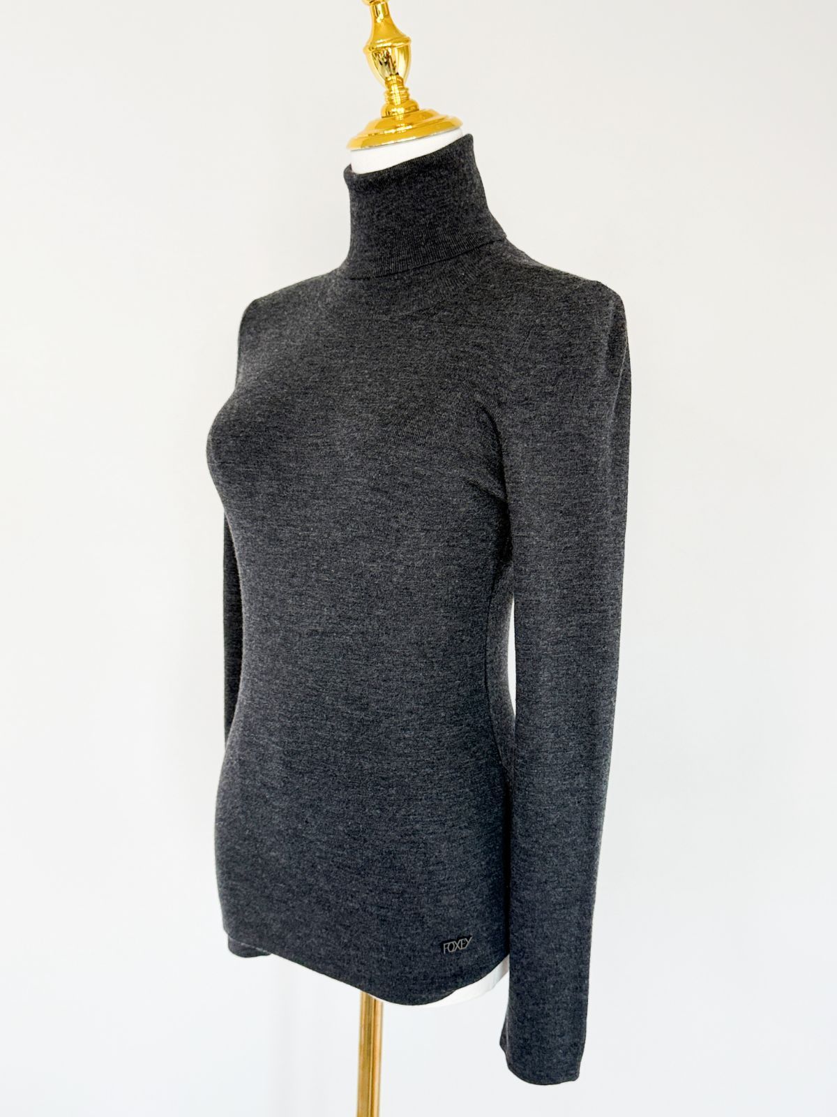 極美品FOXEY/フォクシーニューヨーク グレースウールセーター