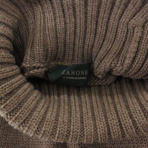 ザノーネ ZANONE ニット セーター 46 長袖 タートルネック イタリア製