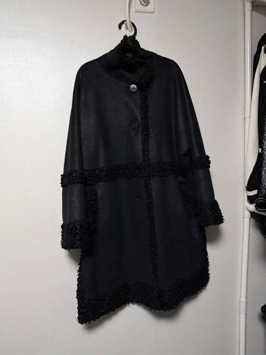 アドルフォ ドミンゲス ロング ムートン ファー ファーコート