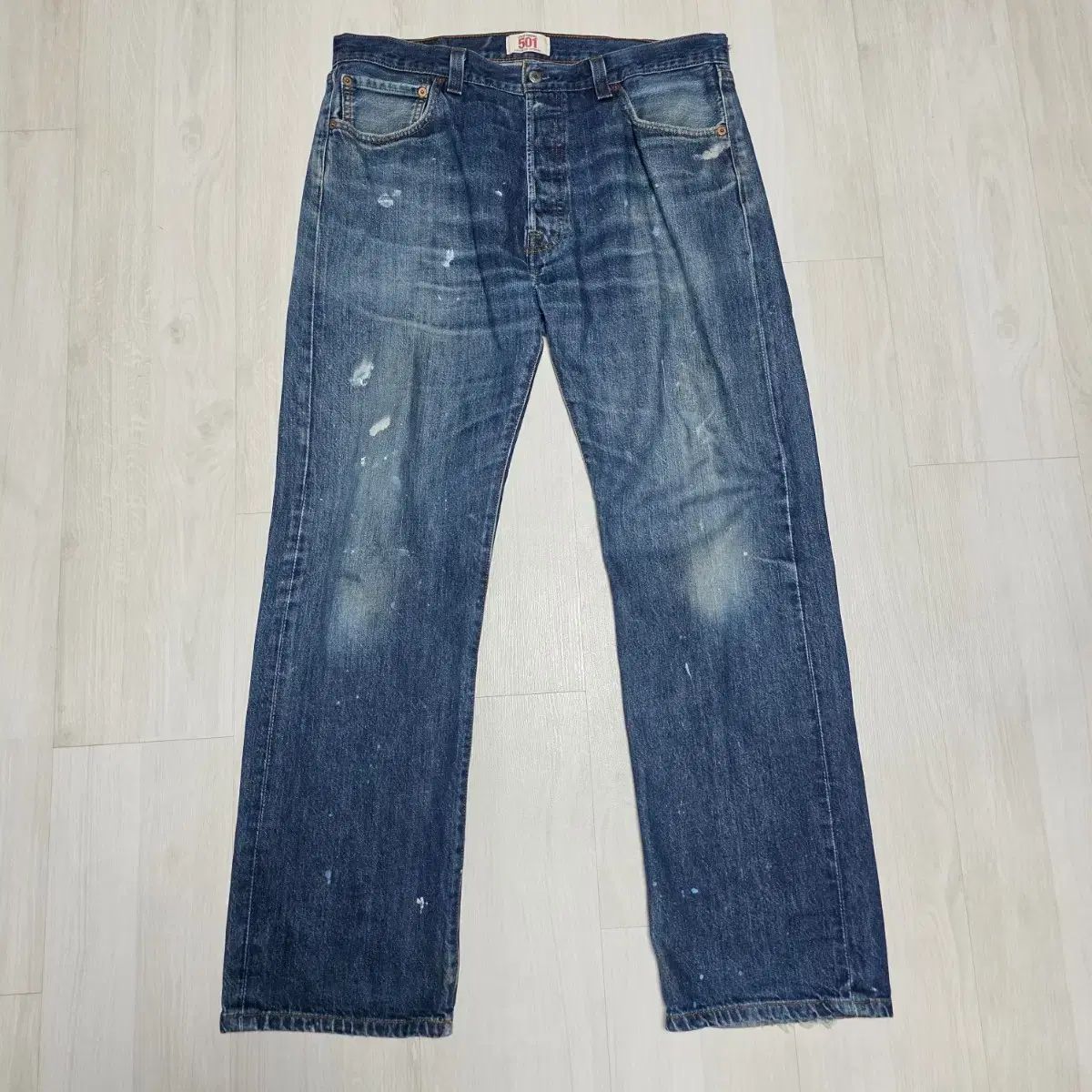 リーバイス 501 デニム 36インチ ペインティング ヴィンテージ