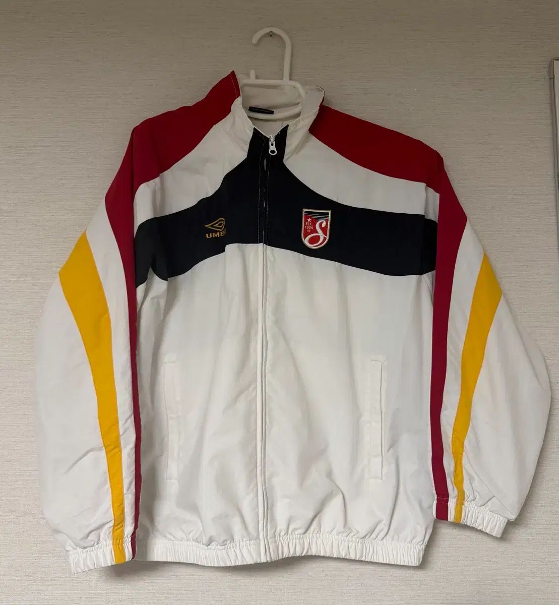 Supreme umbro トラック ジャケット 白 Sサイズ