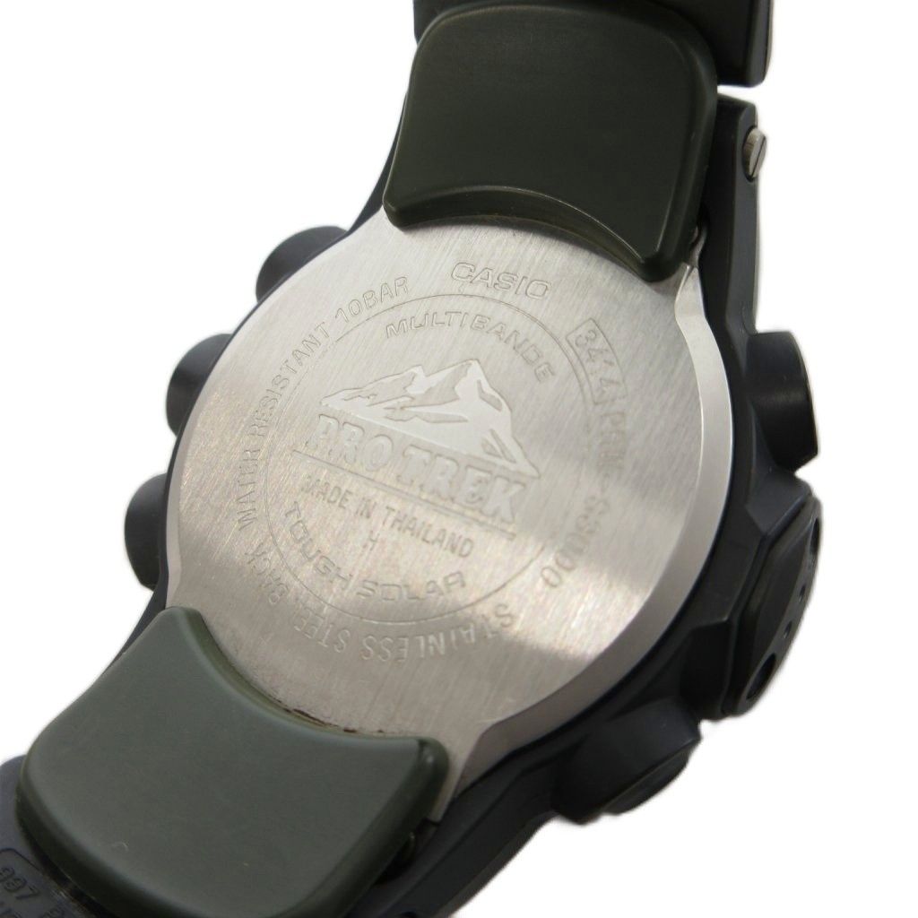 カシオ CASIO プロトレック 腕時計 電波ソーラー デジタル ラバー