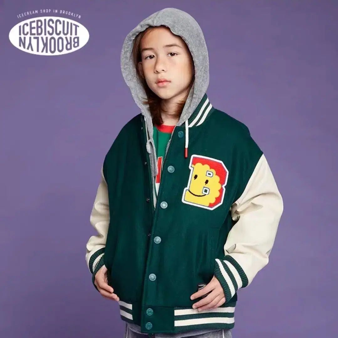 アイスビスケット ベースボールジャケット