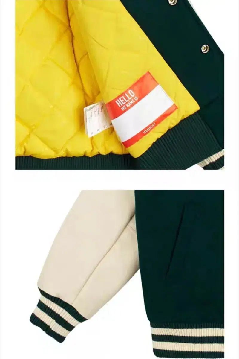 アイスビスケット ベースボールジャケット