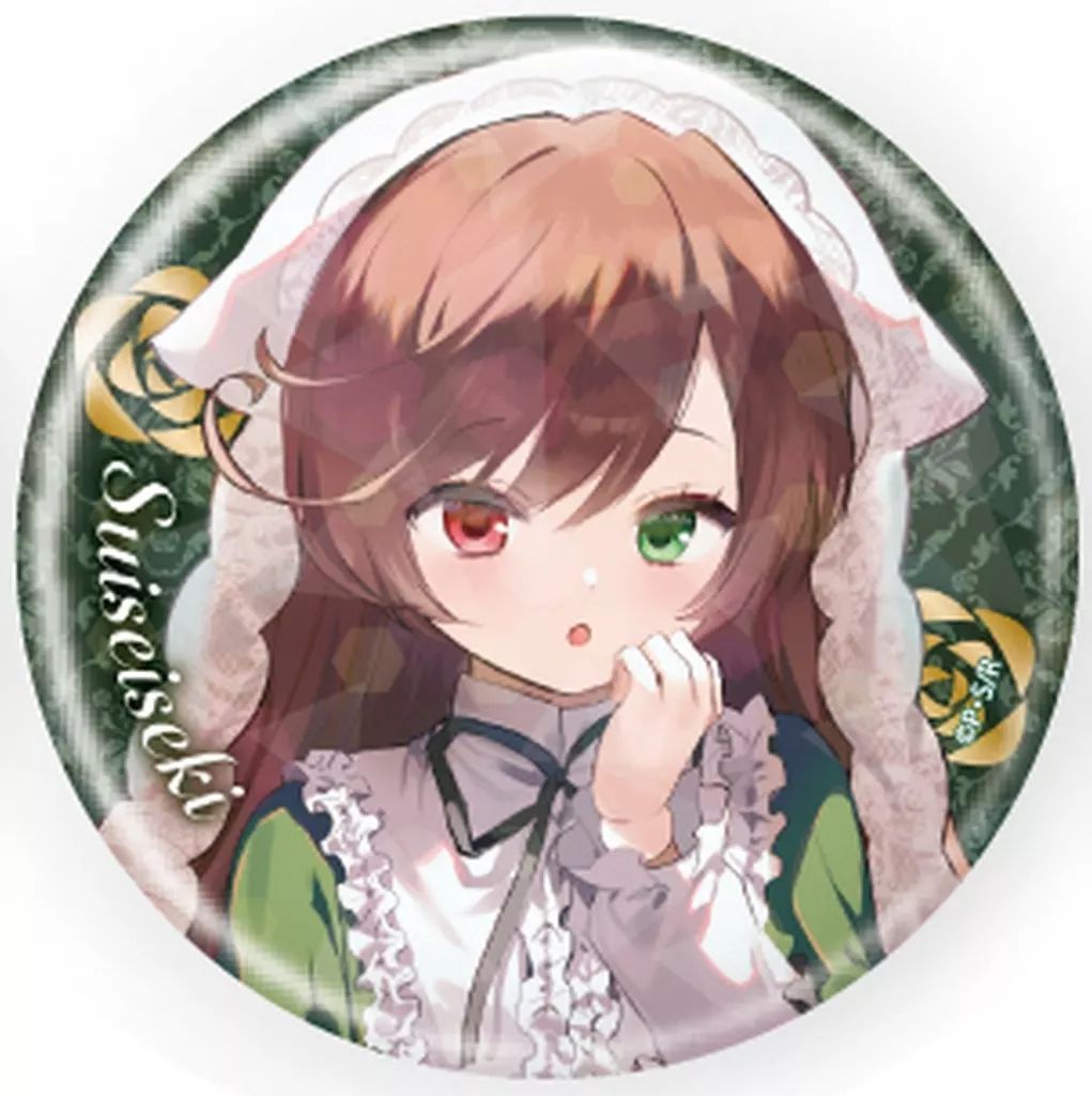 中古】バッジ・ビンズ 翠星石 「ローゼンメイデン Art by ようか