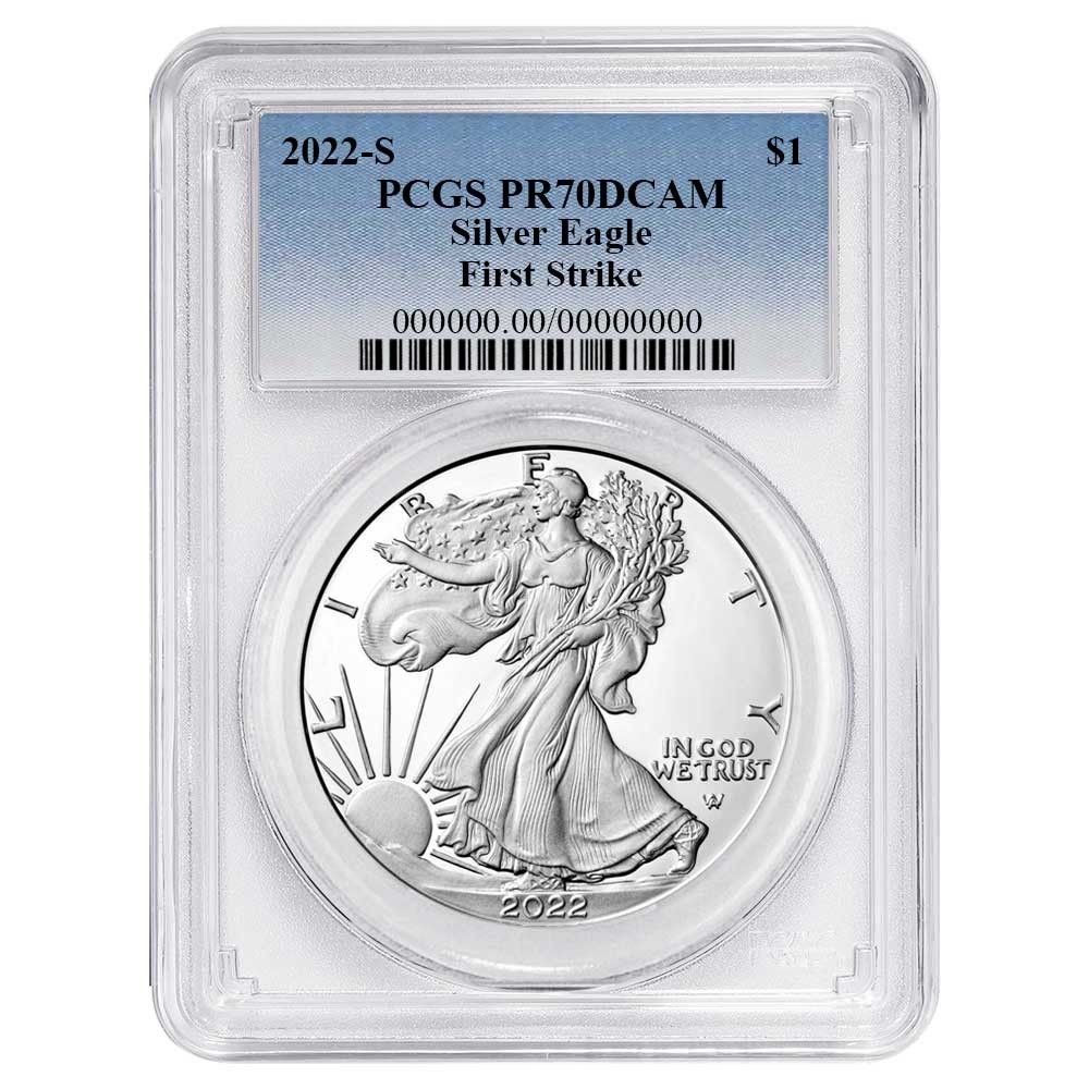 2025 S Proof 1 American Silver Eagle PCGS FS Blue Label