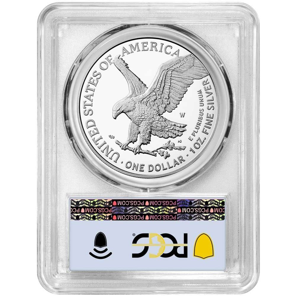 2025-W Proof 1 American Silver Eagle Congratulations Set PCGS FDOI