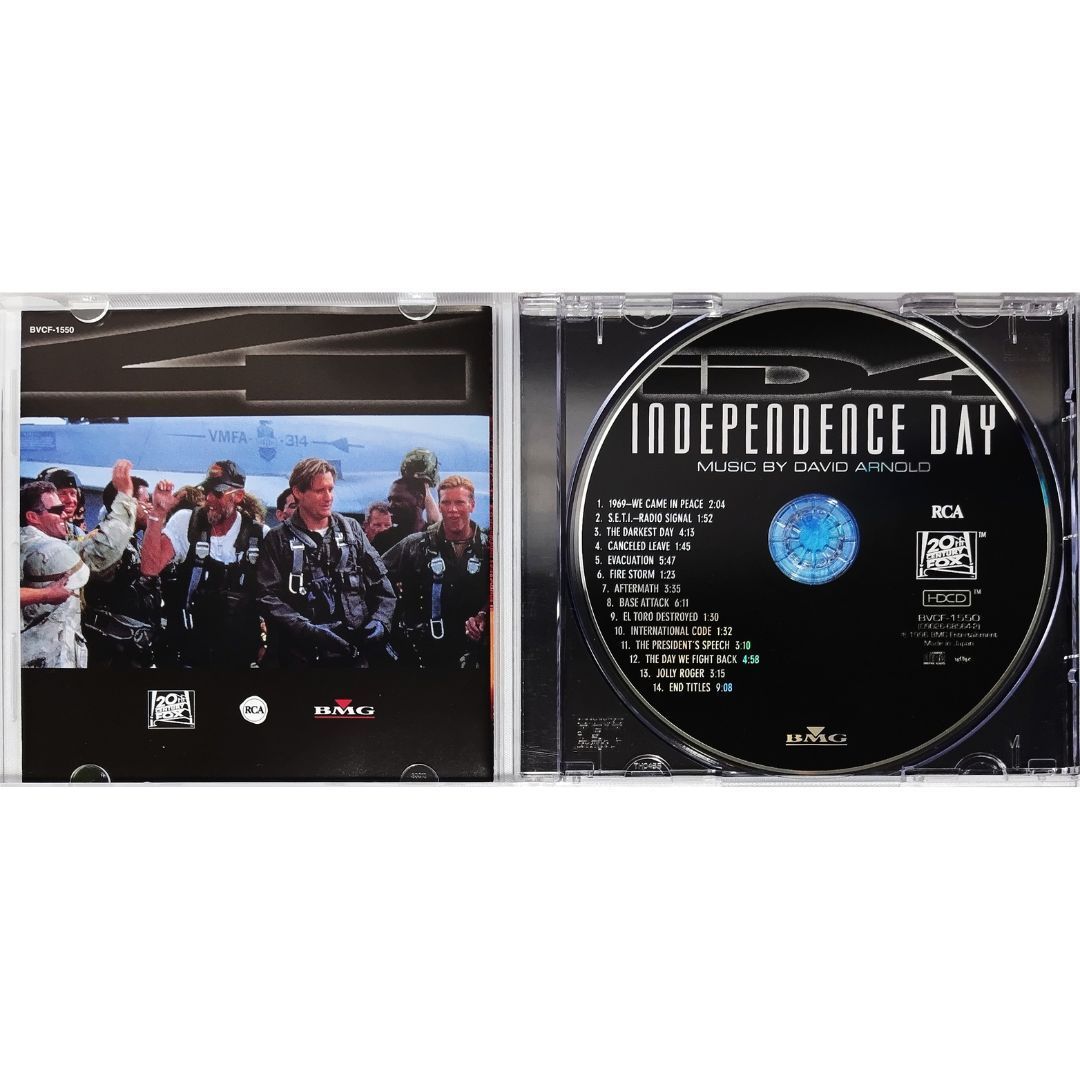 INDEPENDENCE DAY/インデペンデンス・デイ　完全生産限定　サントラ 送料無料】 インデペンデンス・デイ オリジナル・サウンドトラック CD