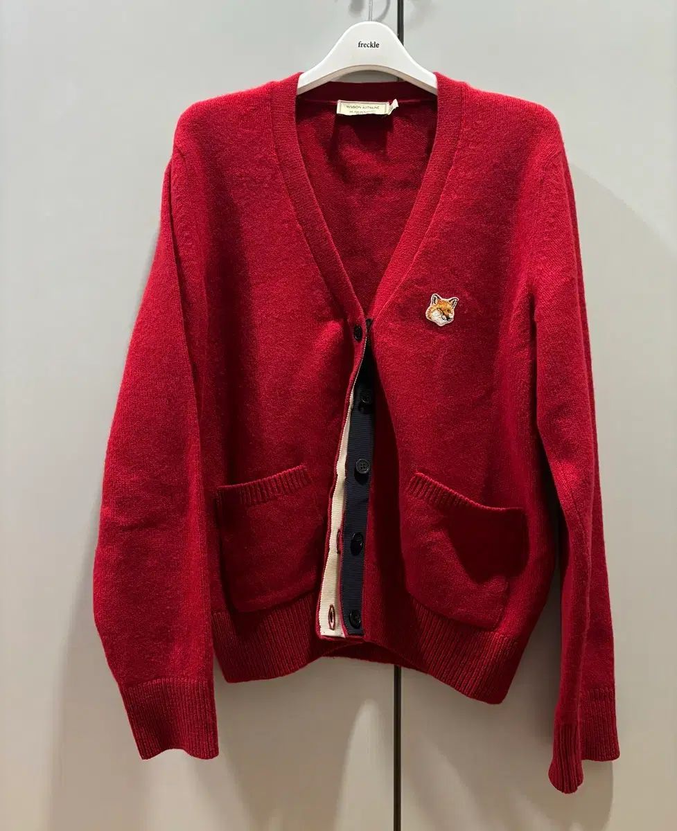 Maison Kitsuné メゾンキツネ Vネック カーディガン