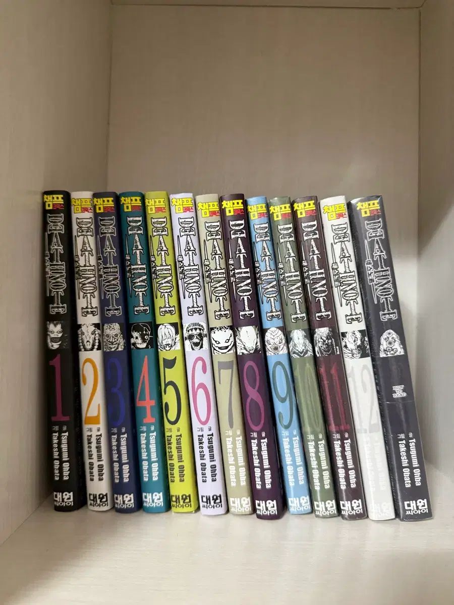 DEATH NOTE デスノート 全巻 セット 1 - 12 巻 アクリルボード