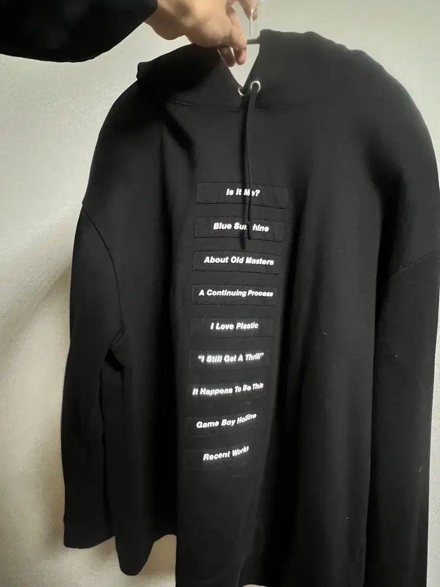 RAF SIMONS ラフ シモンズ 18 SS フーディー XL